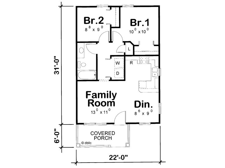 Floor Plan, 031H-0401