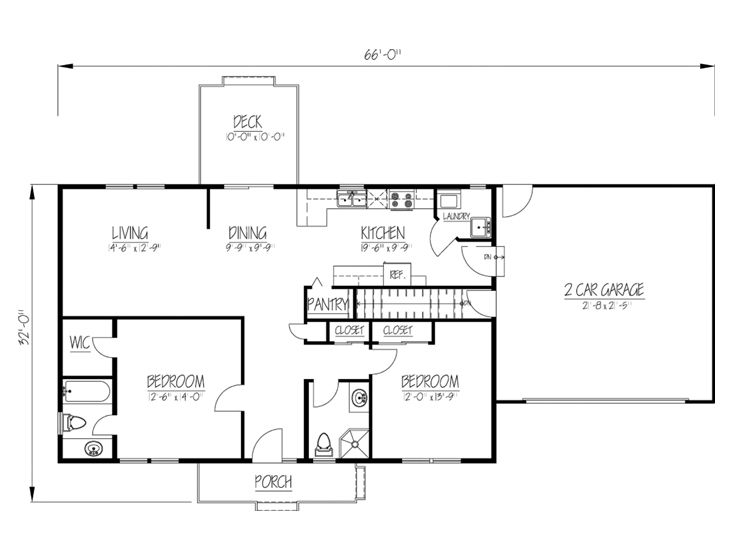 Floor Plan, 068H-0031