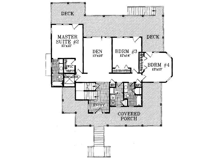 1st Floor Plan, 041H-0071