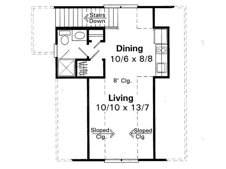 2nd Floor Plan, 030G-0001