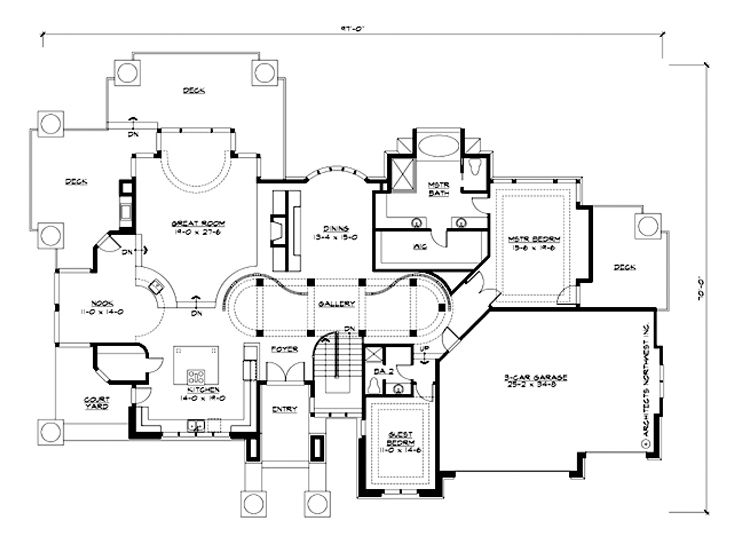 Floor Plan, 035H-0076