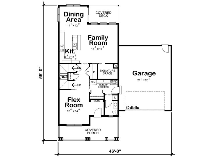 1st Floor Plan, 031H-0269