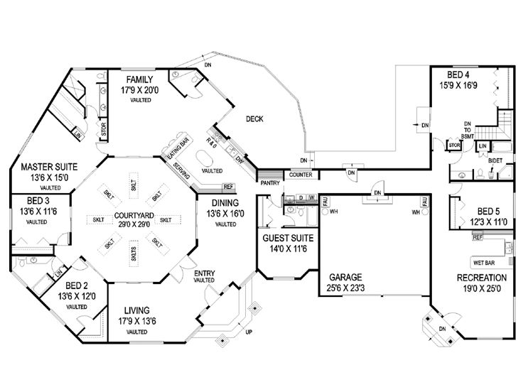 Floor Plan, 013H-0078