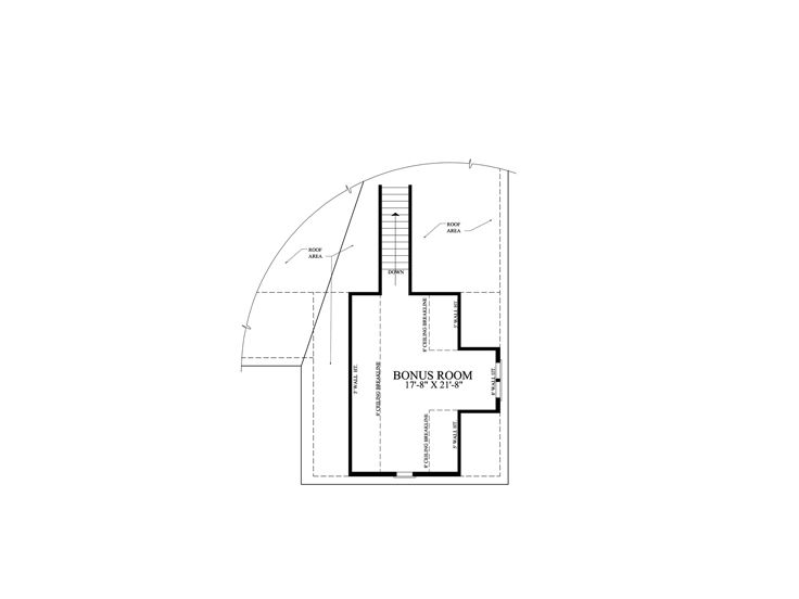 2nd Floor Plan, 063H-0220