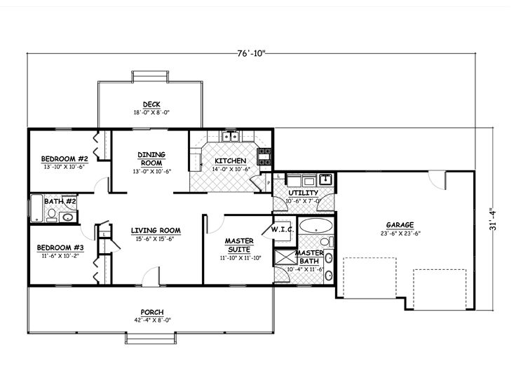 Floor Plan, 078H-0046