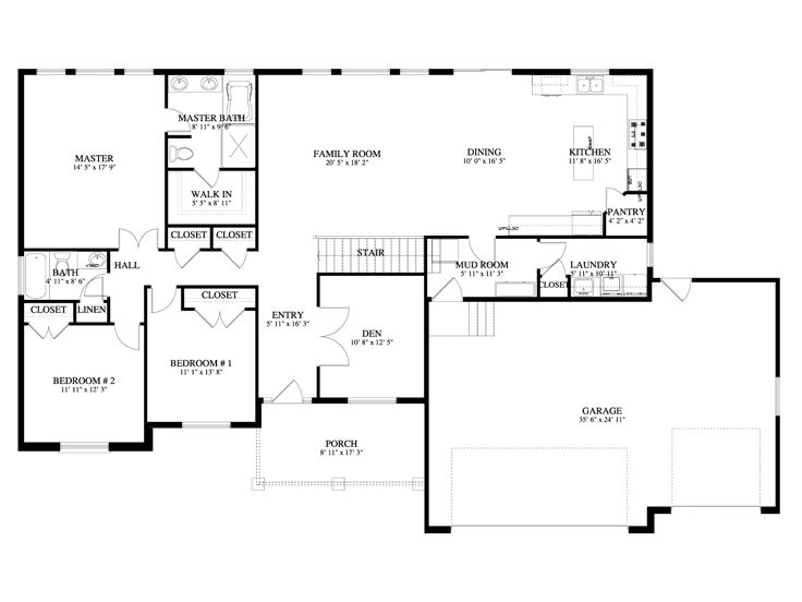 Floor Plan, 065H-0031