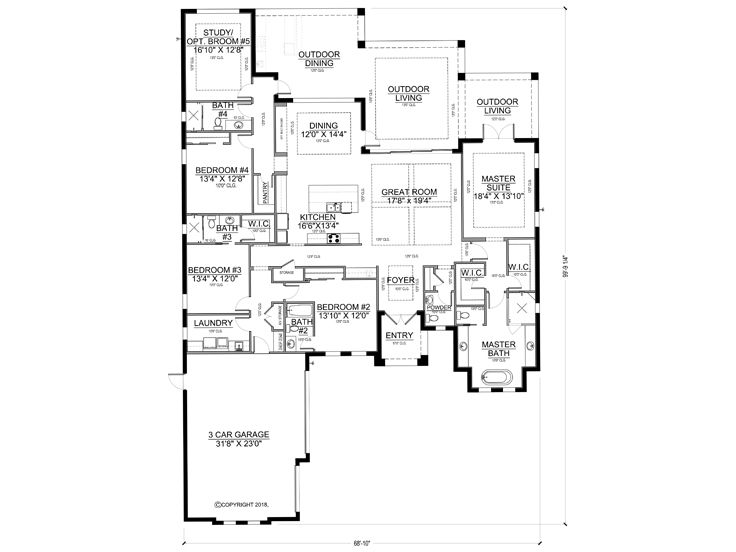 Floor Plan, 070H-0085