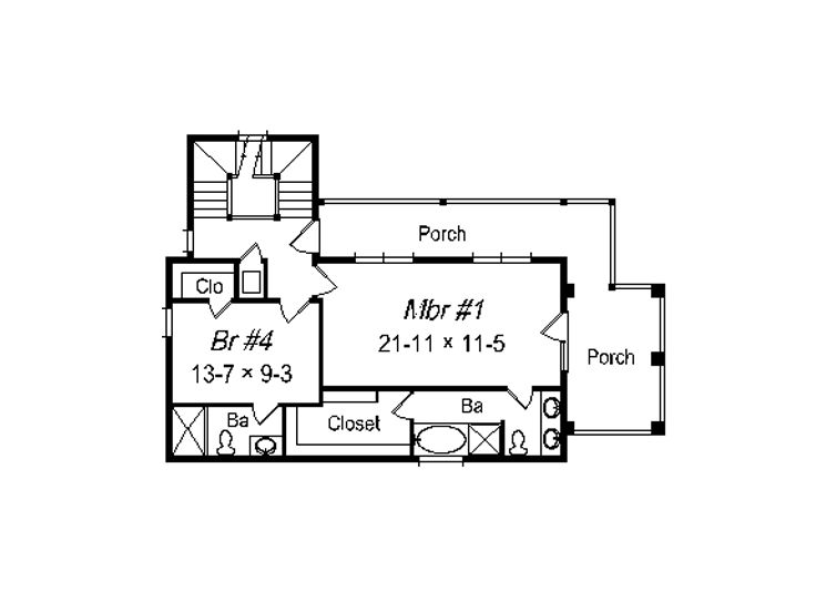 3rd Floor Plan, 061H-0092