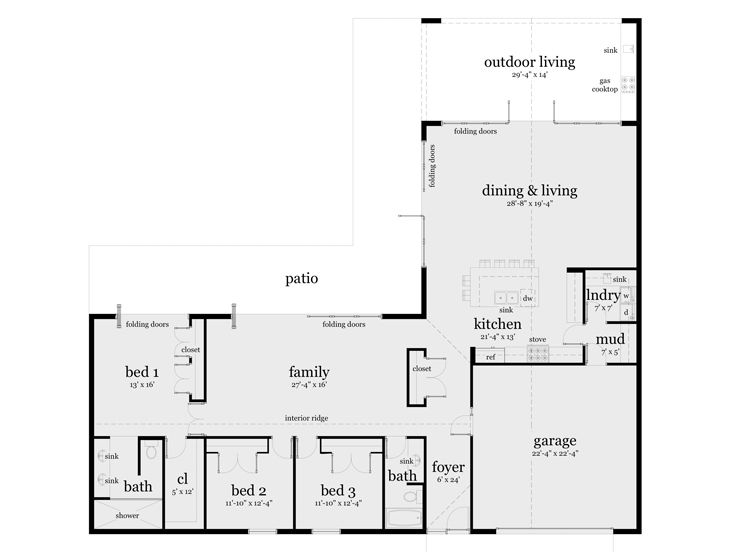 Floor Plan, 052H-0120