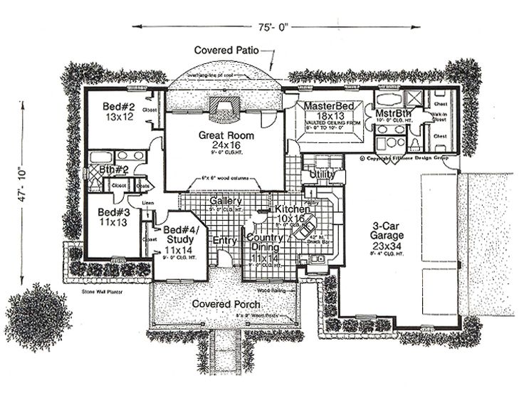 Floor Plan, 002H-0013