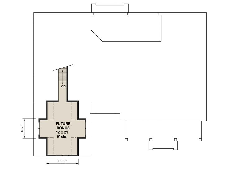 2nd Floor Plan, 023H-0211