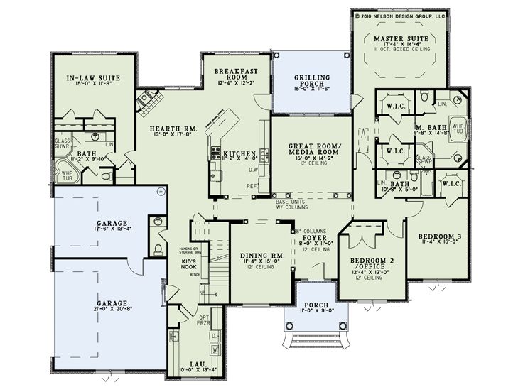 1st Floor Plan, 025H-0278