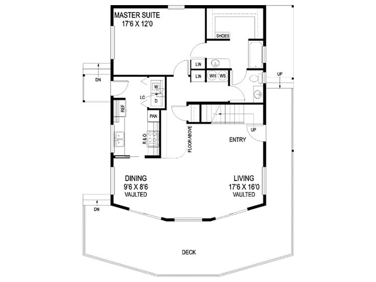 1st Floor Plan, 013H-0090