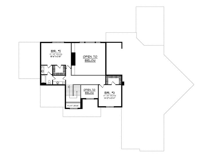 2nd Floor Plan, 020H-0336