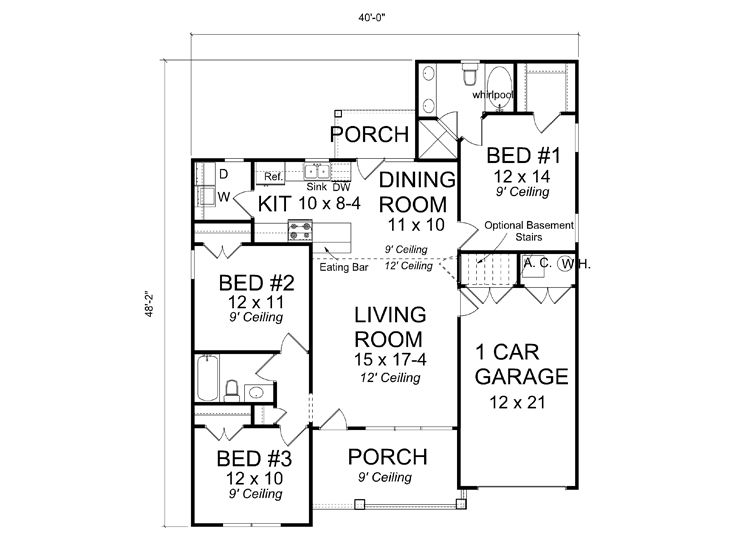 Floor Plan, 059H-0157