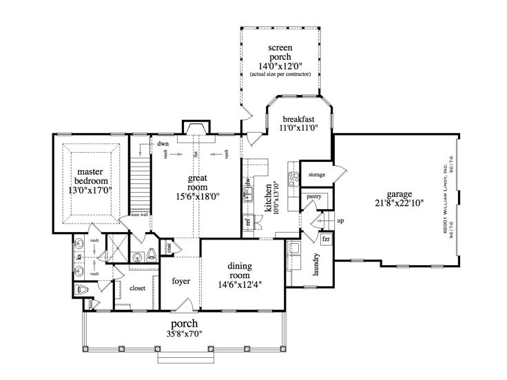 Floor Plan, 053H-0074