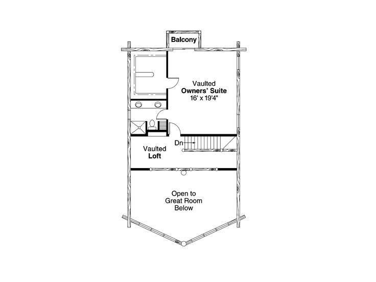 2nd Floor Plan, 051L-0004