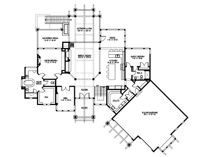 Floor Plan, 035H-0113