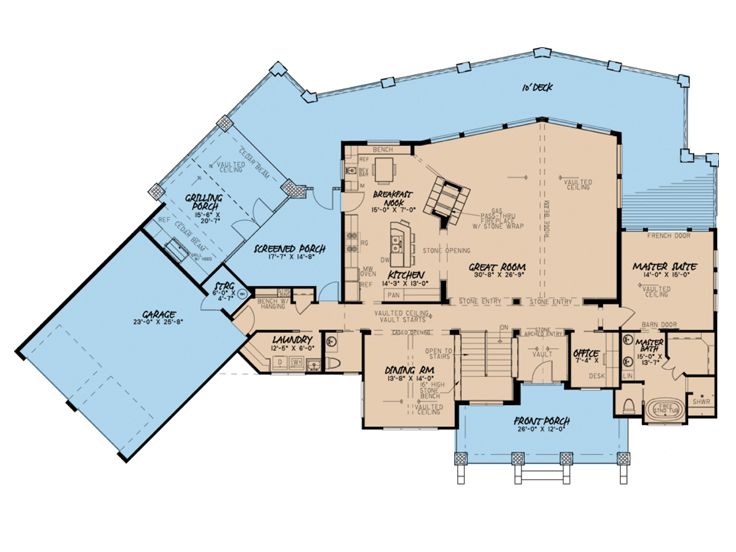 Floor Plan, 074H-0078
