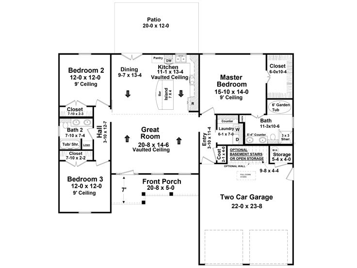 Floor Plan, 001H-0244