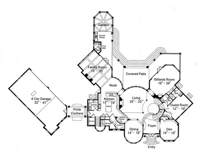 1st Floor Plan, 043H-0259