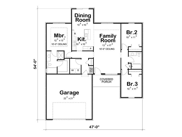 Floor Plan, 031H-0247