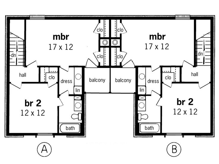 2nd Floor Plan, 021M-0010