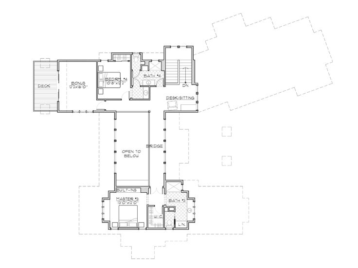 2nd Floor Plan, 081H-0004