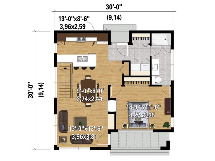 Floor Plan, 072H-0194