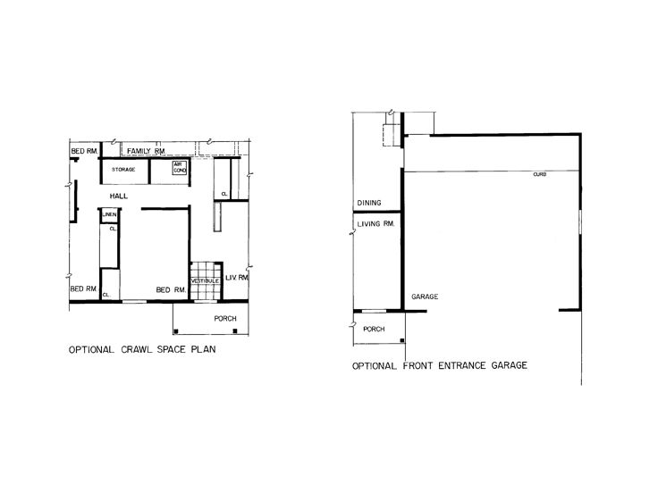 Opt. Floor Plan, 057H-0004