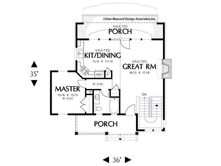 Floor Plan, 034H-0031