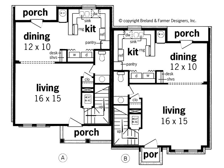 1st Floor Plan, 021M-0011