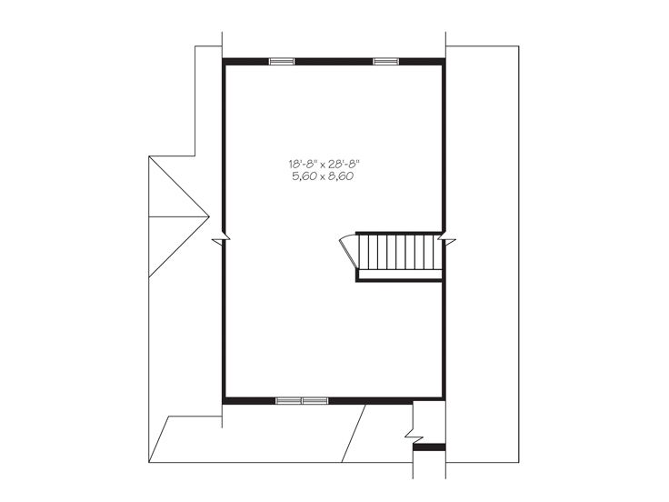2nd Floor Plan, 027H-0331