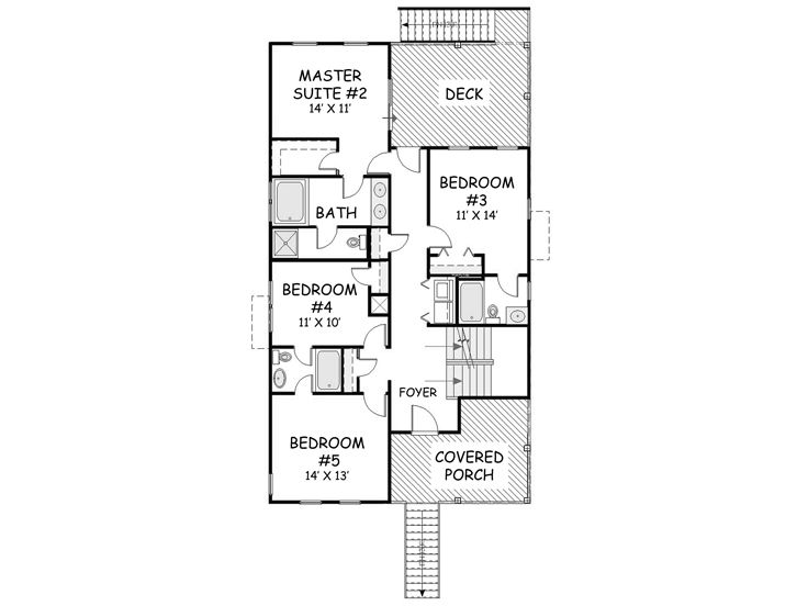 1st Floor Plan, 041H-0141