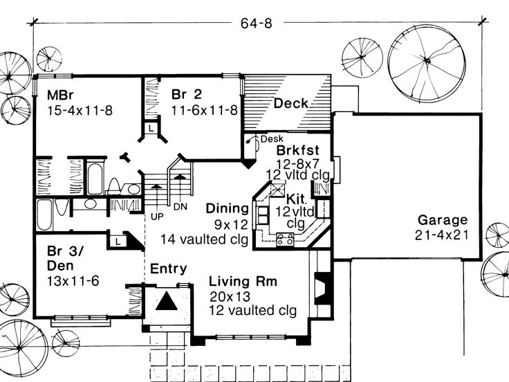 Floor Plan, 022H-0004