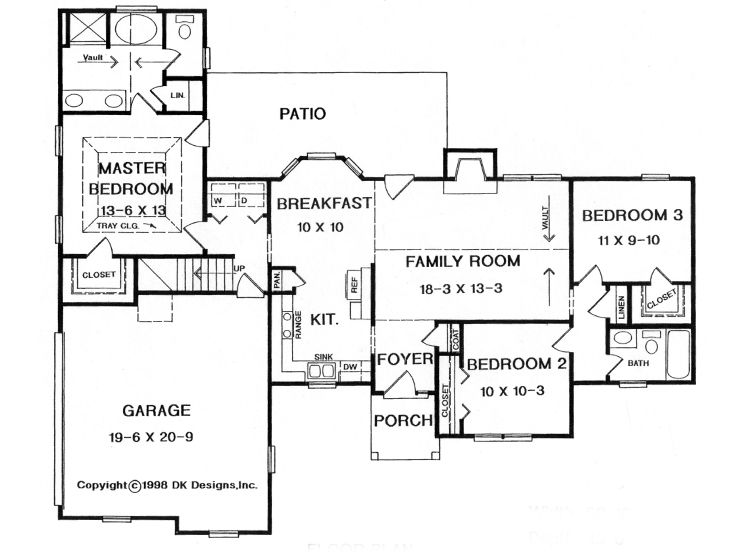 Floor Plan, 019H-0105