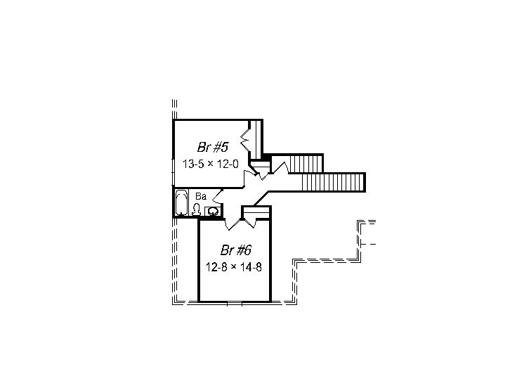 2nd Floor Plan, 061H-0094