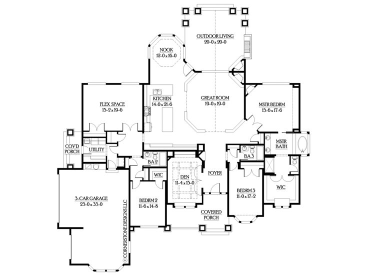 Floor Plan, 035H-0046