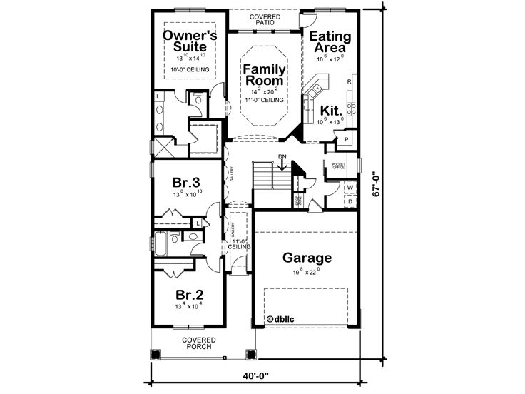 Floor Plan, 031H-0388