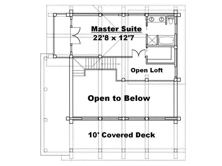 2nd Floor Plan, 012L-0051
