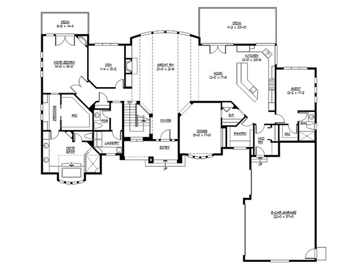 Floor Plan, 035H-0112