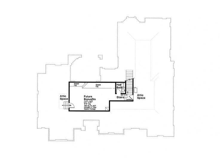 2nd Floor Plan, 002H-0130