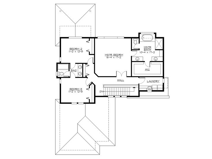 2nd Floor Plan, 035H-0139