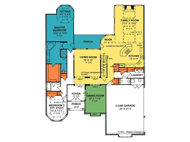 1st Floor Plan, 059H-0046