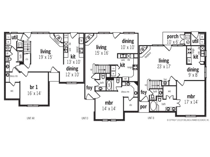 1st Floor Plan, 021M-0015
