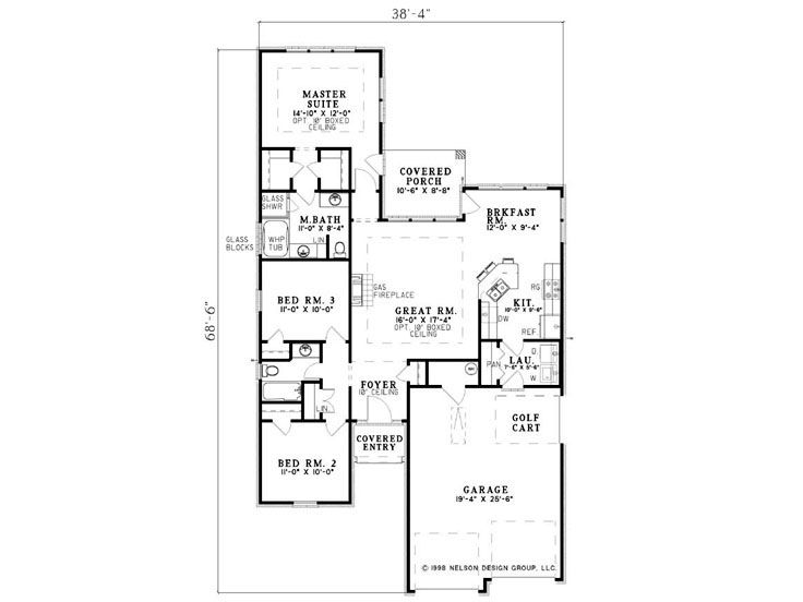 Floor Plan, 025H-0051