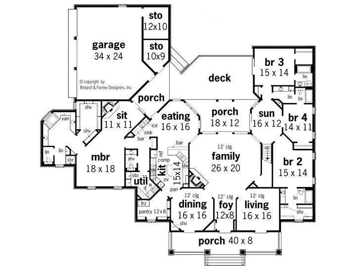 Floor Plan, 021H-0195