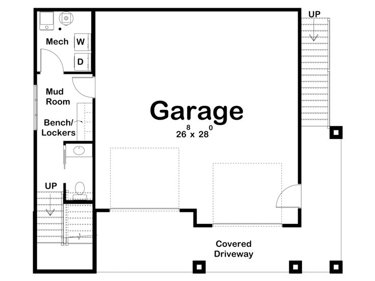 1st Floor Plan, 050G-0203