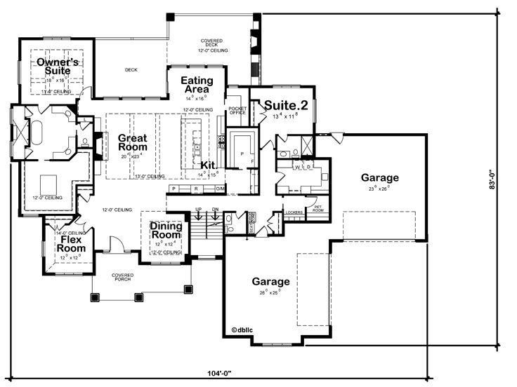 1st Floor Plan, 031H-0381