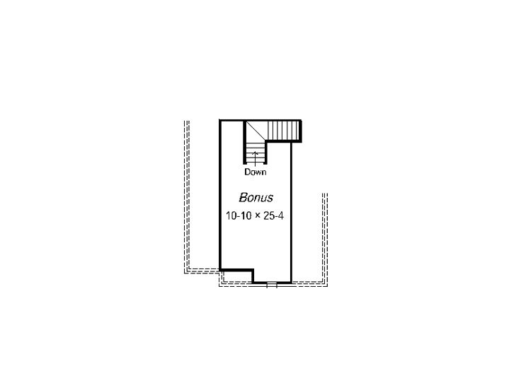 2nd Floor Plan, 061H-0069
